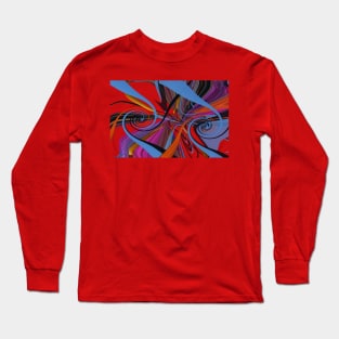 Abstract Eyes Long Sleeve T-Shirt